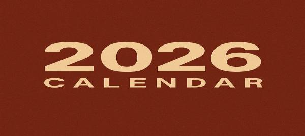 CALENDAR 2026