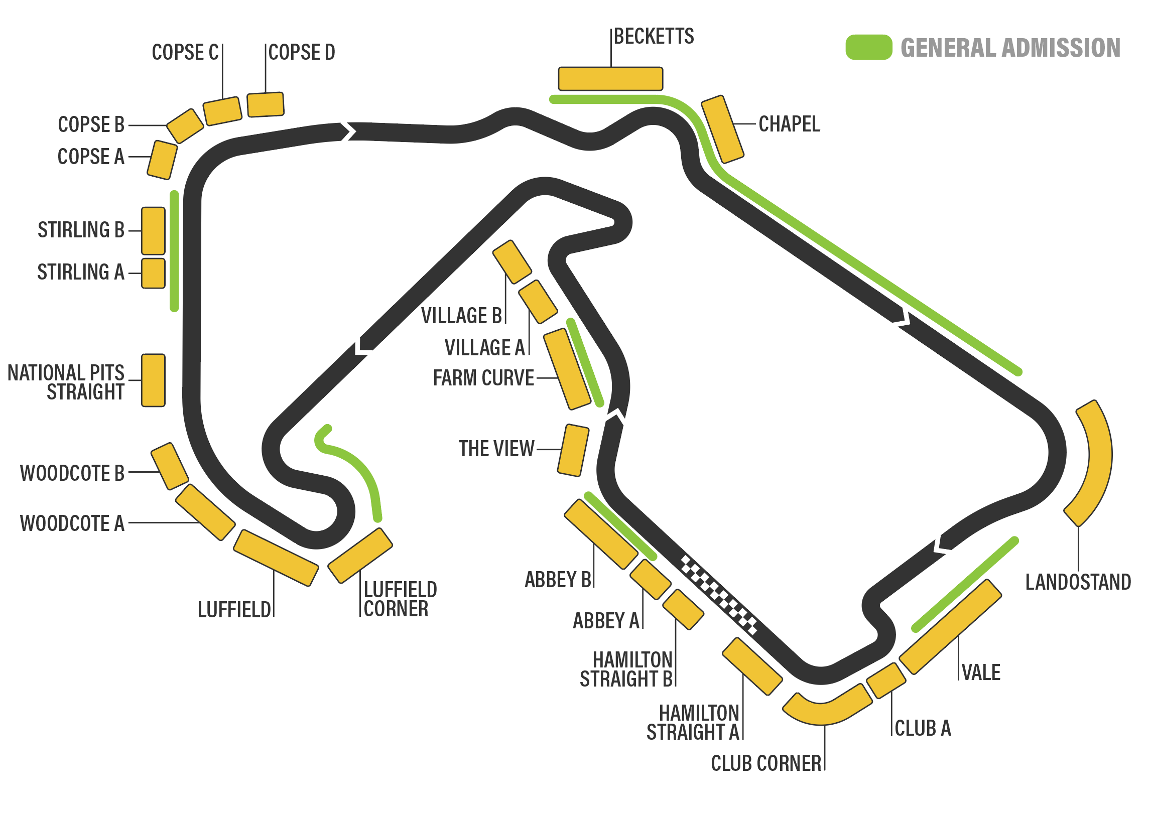 General Admission Tickets British F1 2026 Silverstone