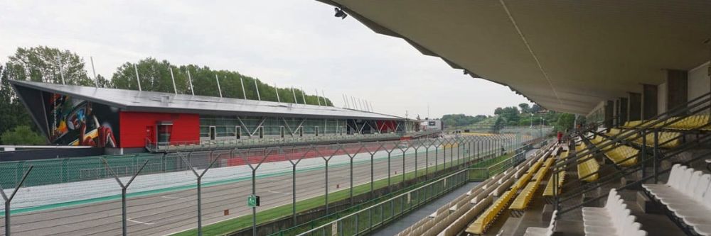 Map of the grandstand at Autodromo Enzo e Dino Ferrari | ImolaF1.com
