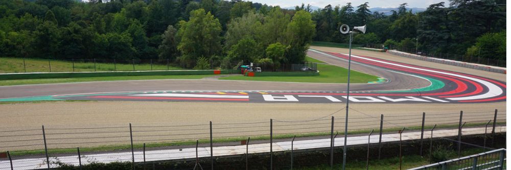 Plattegrond van de tribune van het Autodromo Enzo e Dino Ferrari | ImolaF1.com