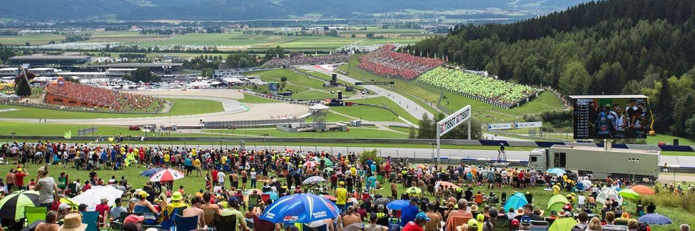 Map of the grandstands | Red Bull Ring | F1austria.com