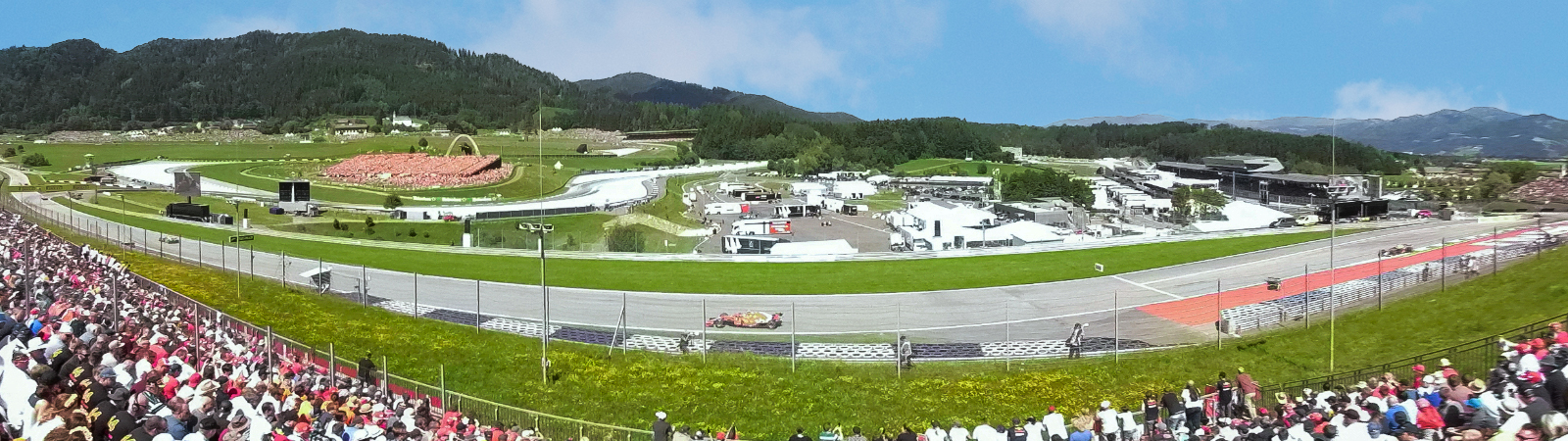 Vstopnica 3 Corner Start-Ziel | F1 Avstrija 2023 | Red Bull Ring | Spielberg | Uradne vstopnice | www.F1austria.com