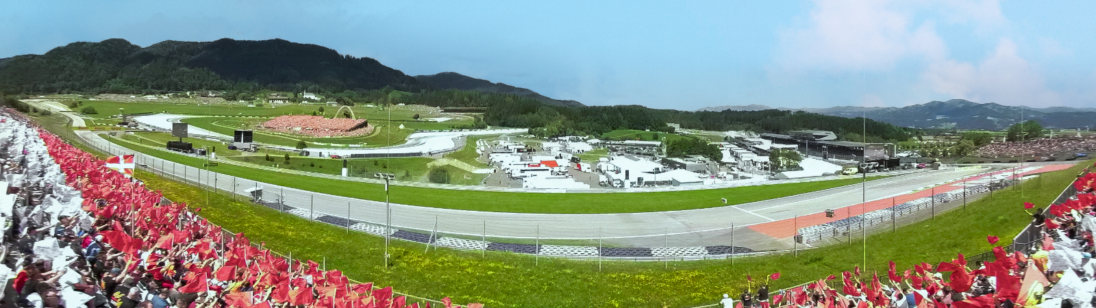 Vstupenka 3 Corner Start-Ziel | F1 Rakousko 2023 | Red Bull Ring | Spielberg | Oficilání vstupenky | www.F1austria.com