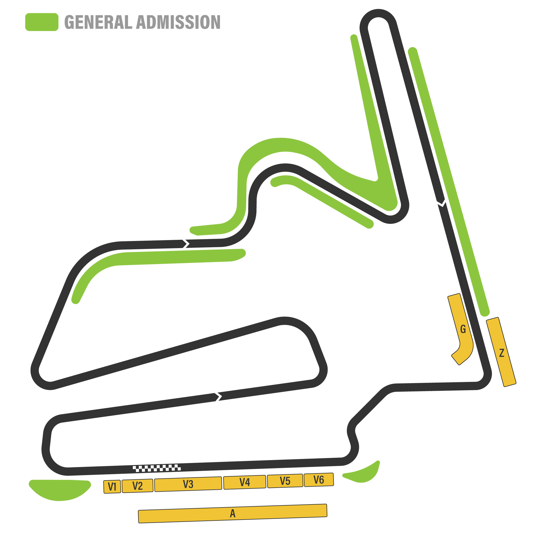 Mapa del circuito | Circuito de Motegi | 2024 MotoGP Gran Premio de Japón | MotoGP