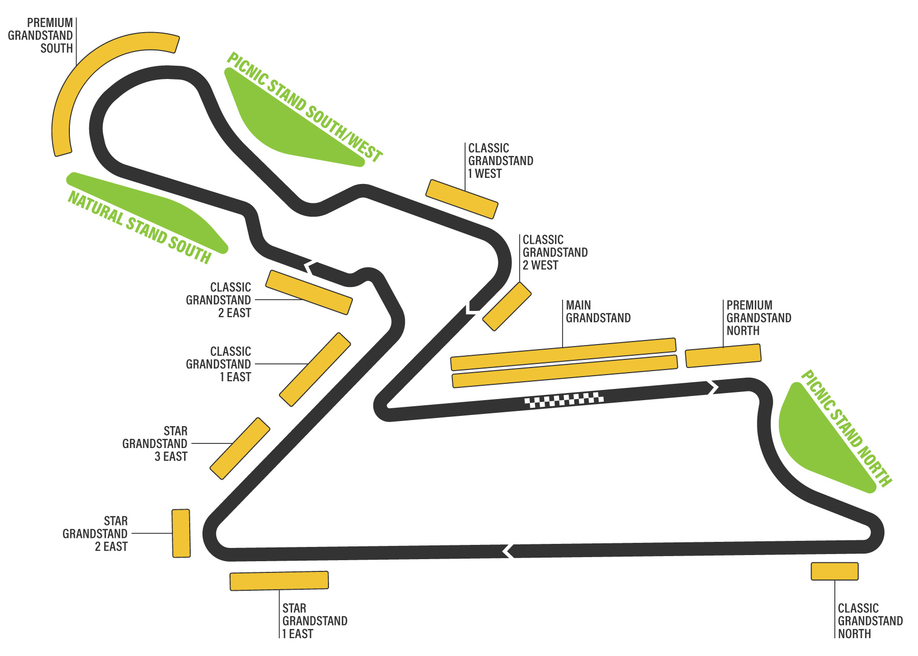 Circuit map | Buddh International Circuit | 2026 MotoGP India Grand Prix | MotoGP