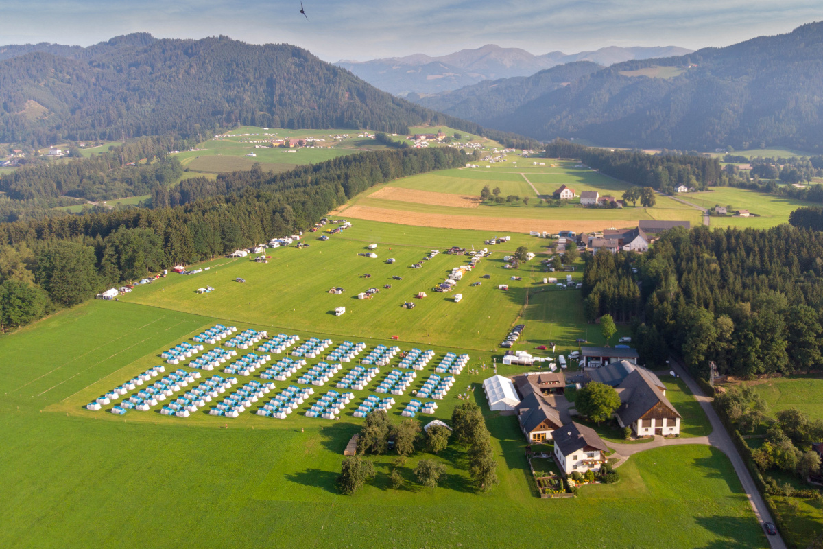 Campeggio con vista sulle montagne | I migliori campeggi e hotel | F1 e MotoGP | Red Bull Ring | Spielberg - Austria